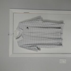 Cutter & Buck White Casual Button Down Shirt